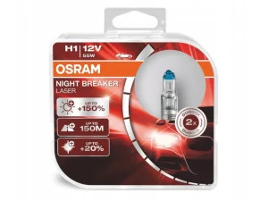 Żarówka 12V H1 55W Osram Night Breaker Laser +150%
