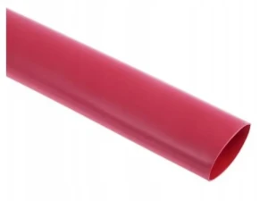 Koszulka termokurczliwa czerwona 1,5 długość: 1m