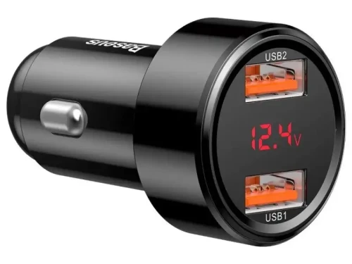 Ładowarka samochodowa Baseus 2x USB QC 3.0 45W