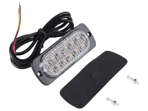 Lampa ostrzegawcza LED 12V x 18 diod
