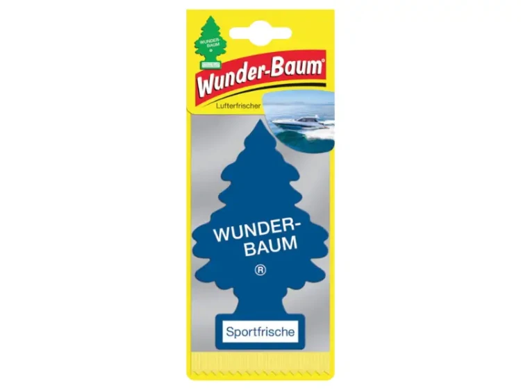 Zapach samochodowy Wunder Baum Sportfrische