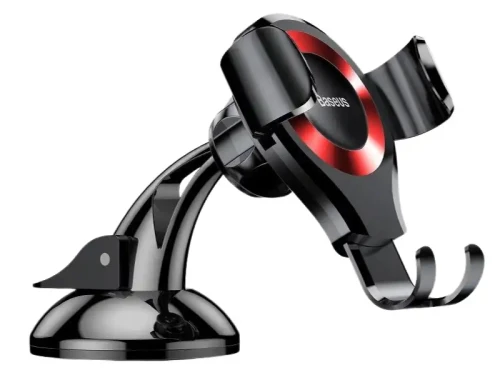 Uchwyt samochodowy BASEUS OSCULUM czerwony - 1