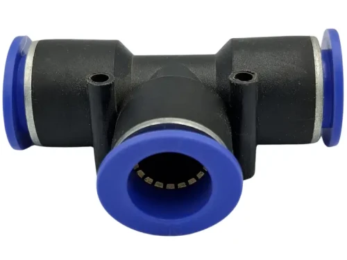 Trójnik węża tekalan 16x16x16mm Blue