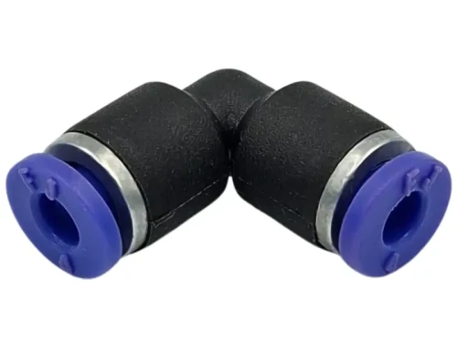 Złącze wtykowe tekalan kątowe 4mm Blue