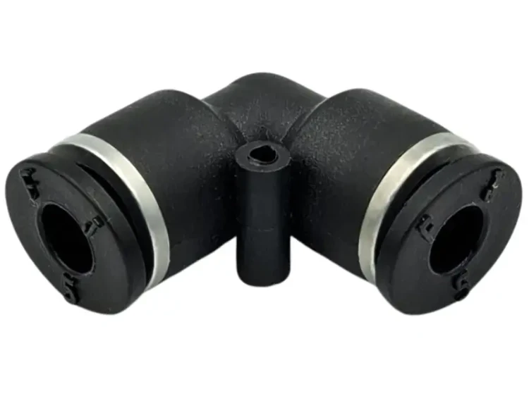 Złącze wtykowe tekalan kątowe 5mm Black