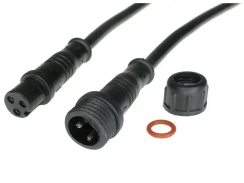 Kostka hermetyczna 3 PIN z gwintem M11