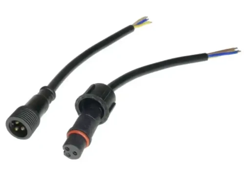 Kostka hermetyczna 3 PIN z gwintem 40 cm