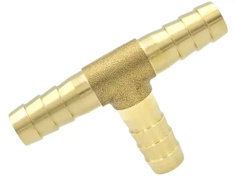 Trójnik choinkowy typ T 8mm mosiężny