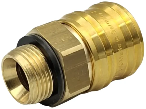 Gniazdo szybkozłączki do kompresora typ 26 3/8" z gwintem zewnętrznym