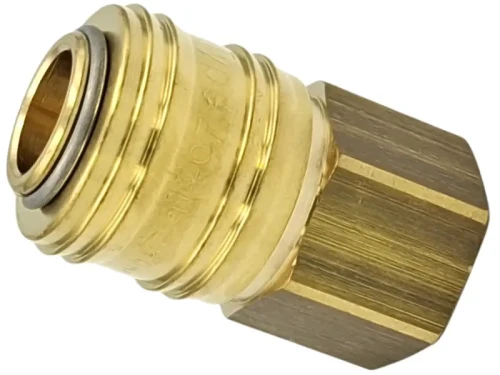 Szybkozłącze pneumatyczne żeńskie gniazdo z gwintem wewnętrznym 1/4