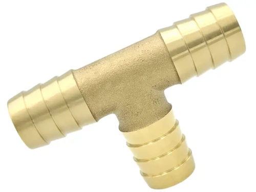 Trójnik mosiężny 16 mm typ T mosiądz