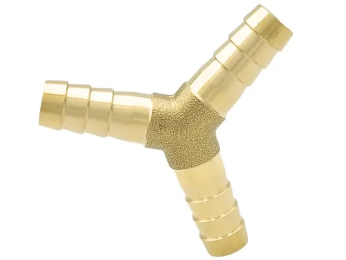 Trójnik do węży Y 8 mm mosiężny
