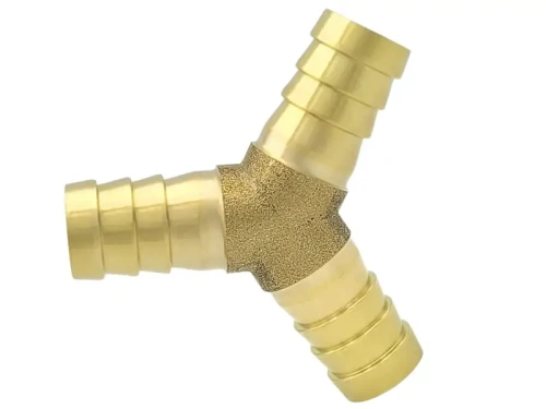 Trójnik do węży Y 12 mm mosiężny