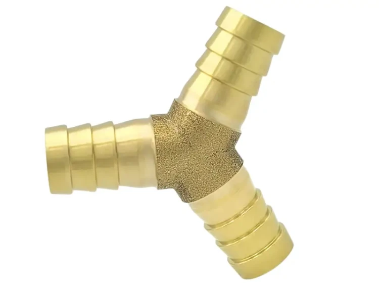 Trójnik do węży Y 12 mm mosiężny