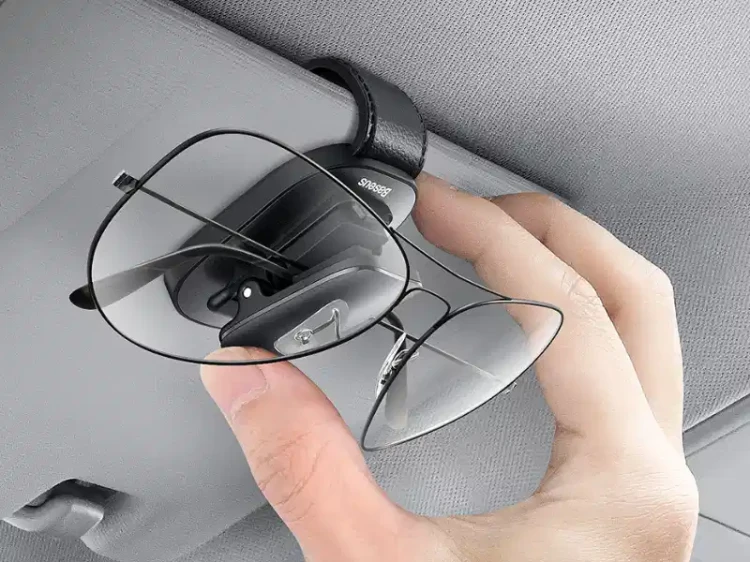 Uchwyt na okulary Baseus ACYJN-A01 czarny - 7