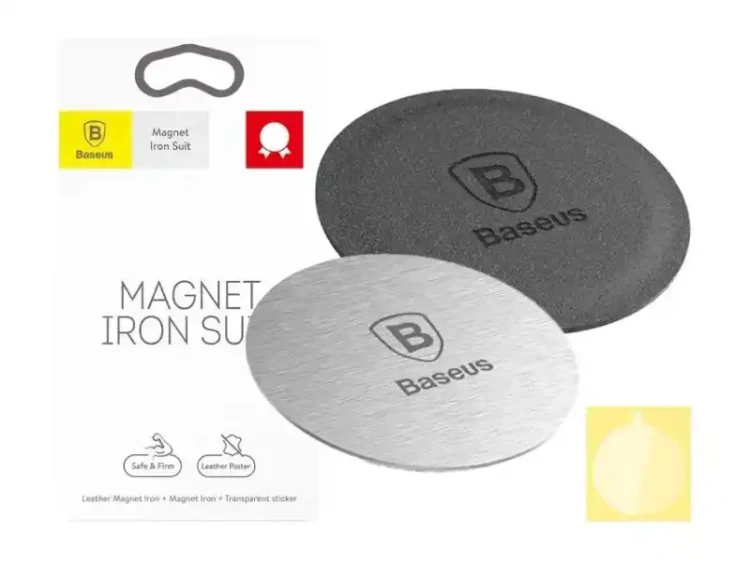 Metalowe płytki do uchwytu magnetycznego - 2 sztuki - 2