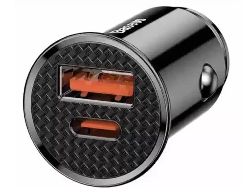 Ładowarka samochodowa BASEUS USB-C i USB-A 30W