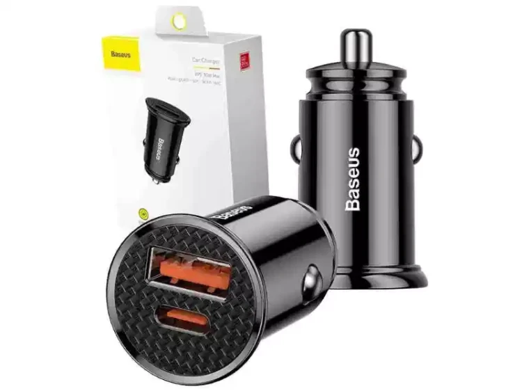 Ładowarka samochodowa BASEUS USB-C i USB-A 30W - 2