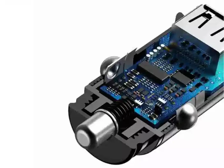 Ładowarka samochodowa BASEUS USB-C i USB-A 30W - 5