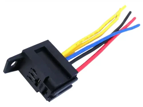 Podstawa przekaźnika mini 5 PIN z kablami