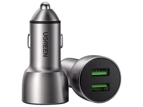 Ładowarka samochodowa UGREEN CD213 QC 3.0, 2xUSB, 36W - 1