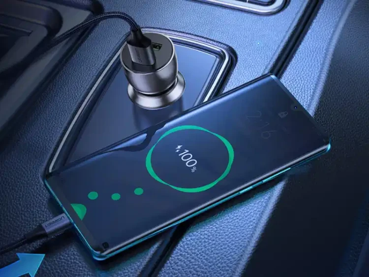 Ładowarka samochodowa UGREEN CD213 QC 3.0, 2xUSB, 36W - 2