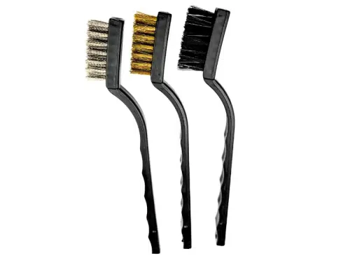 Szczotki do czyszczenia rdzy i nie tylko - zestaw 3 sztuk