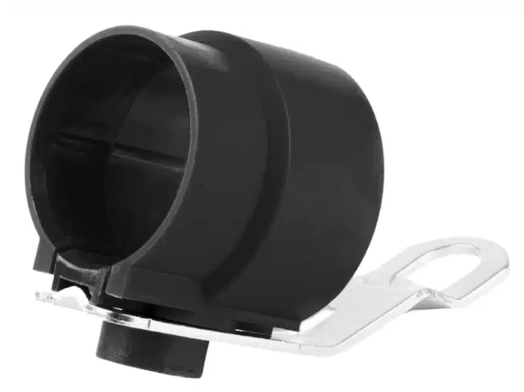 Uchwyt wtyczki przyczepy czarny