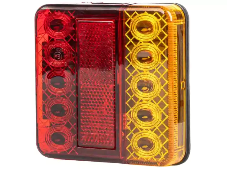 Lampa tylna LED do przyczepy 12V i 24V