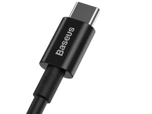Kabel USB-C 2m, 100W, 5A, bardzo szybki, BASEUS - 1