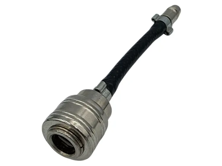 Wąż do sprężarki z wtykiem i szybkozłączką