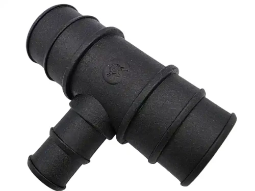 Trójnik plastikowy 32-18-32 mm