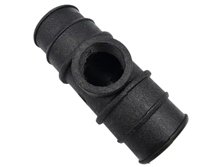 Trójnik plastikowy 32-35 mm z gwintem M22