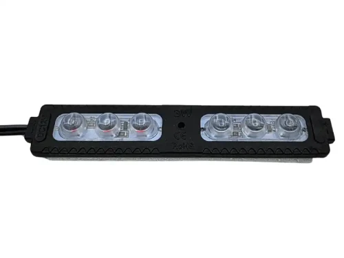 Lampka ostrzegawcza LED 12V 6 diod czerwono-niebieska migająca