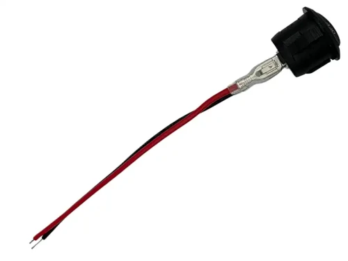 Przełącznik kołyskowy ON-OFF 6A 250V + przewody 15cm - 1