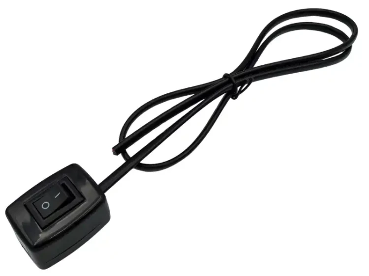 Przełącznik klawiszowy ON-OFF z przewodem 70cm