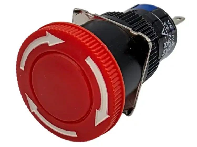 Przycisk bezpieczeństwa grzybek 23mm