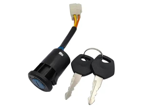 Stacyjka przełącznik na kluczyk 12V 20A – 3 pozycje (OFF-ON-LIGHTS) + 2 kluczyki