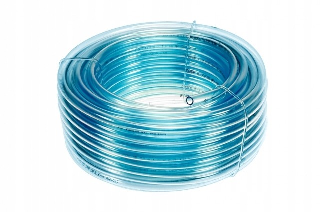 Wąż igielitowy do benzyny i oleju napędowego przezroczysty 10mm/25m