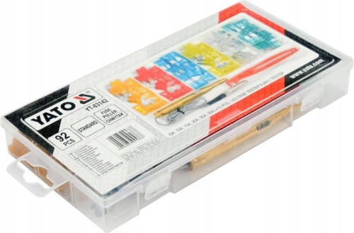 Zestaw bezpieczników UNI + tester 92 szt.