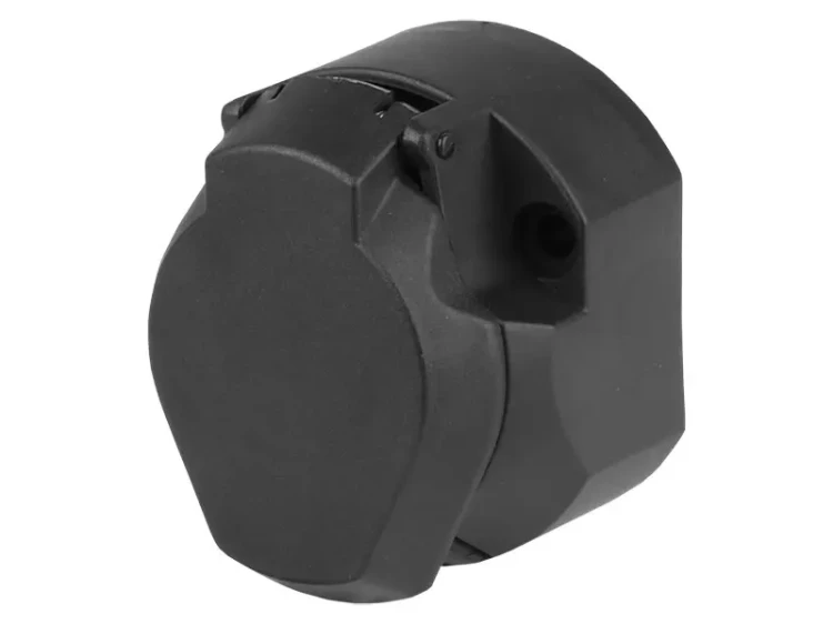 Gniazdo 13 pin z klapką do przyczepki