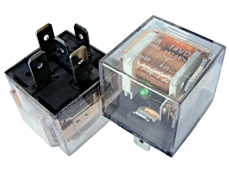 Przekaźnik samochodowy z diodą 12V 40A RLY-4120 5PIN ON-ON