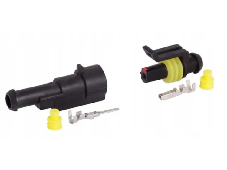 Kostka złącze hermetyczne wtyk i gniazdo SUPERSEAL 1 PIN