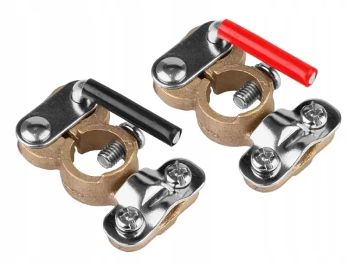 Klemy do akumulatora samozaciskowe