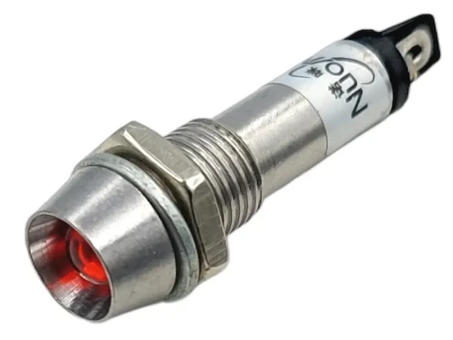 Kontrolka Ledowa 12V czerwona wklęsła