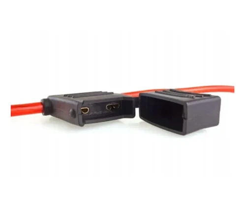 Gniazdo bezpiecznika samochodowego maxi widok styków