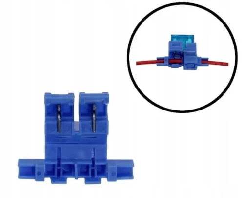 Gniazdo bezpiecznika samochodowego uni z szybkozłączką na kabel