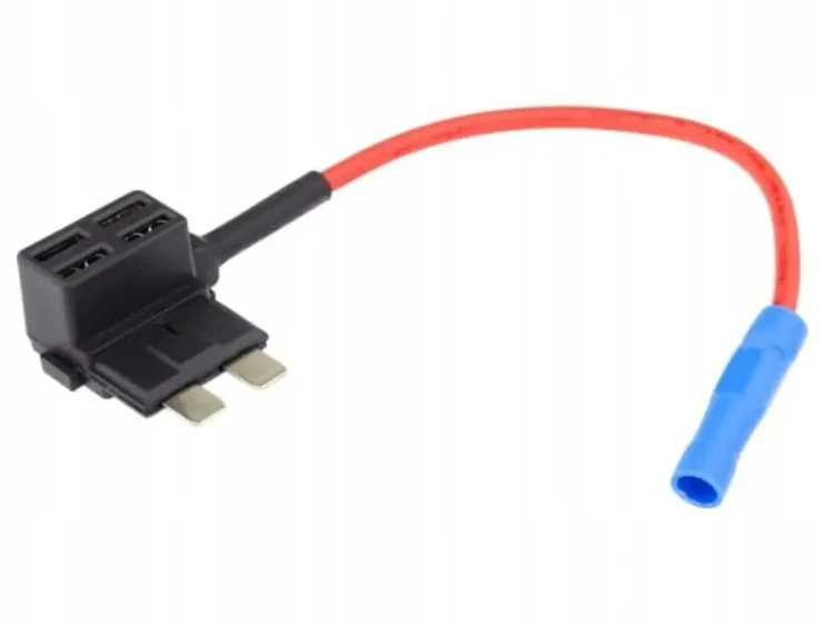 Gniazdo na dodatkowy bezpiecznik samochodowy UNI z bypassem