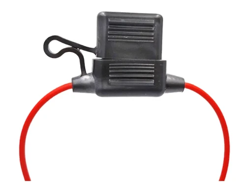 Gniazdo bezpiecznika samochodowego UNI hermetyczne czarne