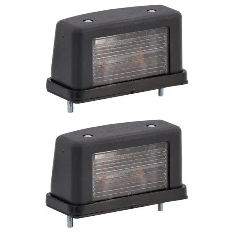 Lampa oświetlenia tablicy rejestracyjnej duże 2szt.